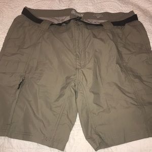 Men’s brown Coleman shorts